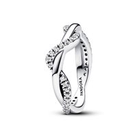 Anello Pandora Donna in Argento Zirconia 193098C01-48 - 193098C01-54
